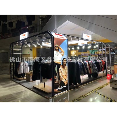 万达广场服装快闪店发光桁架商场中庭特卖展架商超铝合金促销框架图3