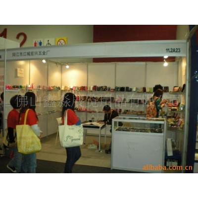 展会垂直托条展览会扣标准展位垂直比价层板架八棱柱配件托架标摊图4