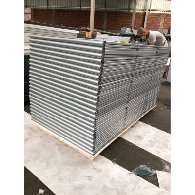 会展标摊前台桌 展览折叠咨询台直播间样品展示架玻璃珠宝展示柜图4