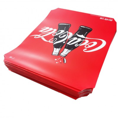 高清喷绘打印海报制作广告宣传单资料单页广告制作背胶海报贴纸图5