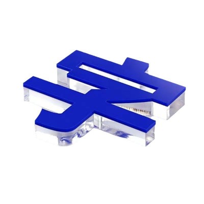 公司前台形象背景墙logo发光字背发光字广告牌展示镂空招牌灯箱图5