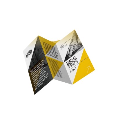 东莞折页印刷厂三折页对折宣传单彩页单页黑白彩色产品说 明书制作图5