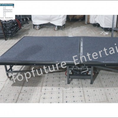 酒店活动舞台 折叠铁质舞台 移动舞台 婚庆舞台 工厂直供图2