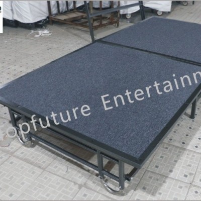 酒店活动舞台 折叠铁质舞台 移动舞台 婚庆舞台 工厂直供图3