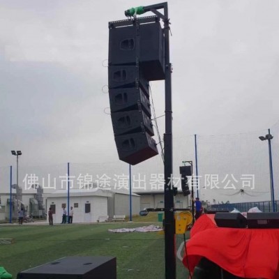 手摇升降架 音响挂架 起重架 伸缩脚移动架 线阵手摇架图2