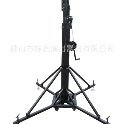 手摇升降架 音响挂架 起重架 伸缩脚移动架 线阵手摇架图4