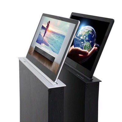 无纸化会议升降器液晶升降一体机升降话筒会议桌触摸屏桌牌升降器图3