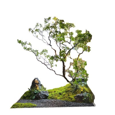 仿真马醉木橱窗造景植物室内高端仿生绿植装饰树大型假树简约景观图4