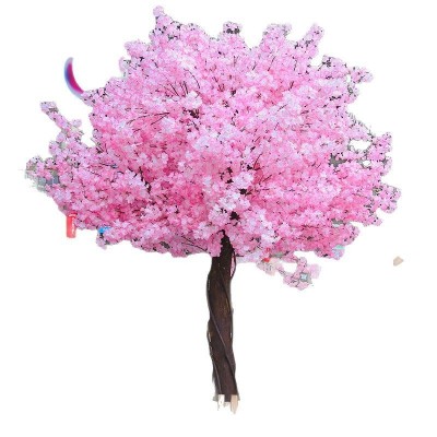 仿真樱花树假树大型植物仿真樱花树许愿树室内室外装饰艺术图3