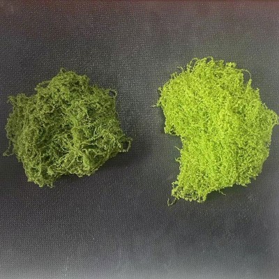 仿真丝状苔藓草坪人造假青苔仿真羊毛藓景观布置草坪盆景盆栽铺面图3