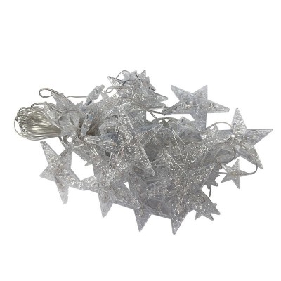 星星灯场景房间氛围灯生日庭院挂件装饰灯窗帘灯串ins网红圣诞节图5