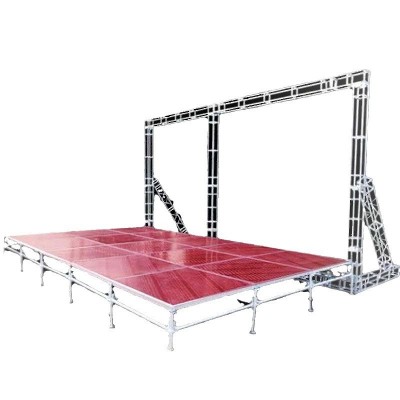 雷亚舞台桁架厂家幼儿园学校演出活动专用舞台舞台婚庆t台舞台图5