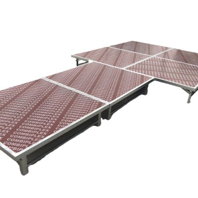 舞台桁架厂家幼儿园学校演出舞台快装折叠雷亚舞台婚庆t台舞台图5