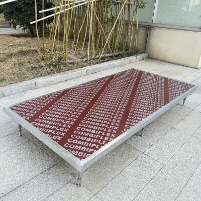 快装舞台架子T台活动舞台板便携拼装婚礼广告雷亚折叠舞 台桁架图4