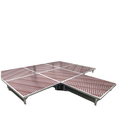 折叠舞台婚庆t台酒店室内演出小型会议年会婚礼讲台婚礼演出台子图4