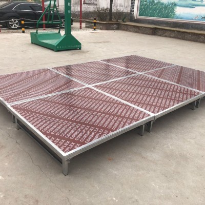 折叠舞台婚庆t台酒店室内演出小型会议年会婚礼讲台婚礼演出台子图2