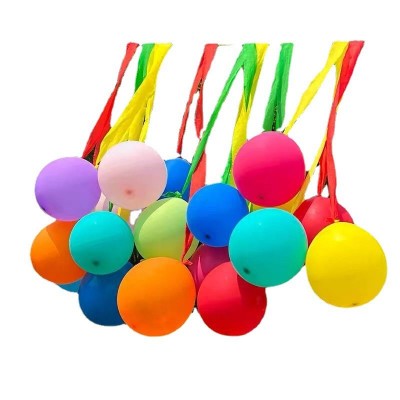 ins野餐春游彩色流苏气球户外拍照幼儿园文创舞台背景场景布置图5