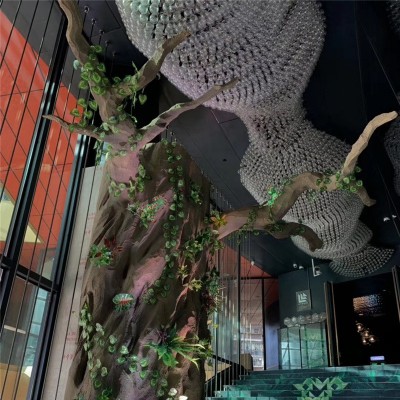 新款婚礼婚庆道具舞台泡沫城堡屋檐道具制作婚庆户外布置道具路引图3