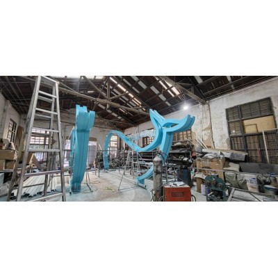 农庄城市地标景区网红拍照美陈公园引流发光字打卡露营地标识图5