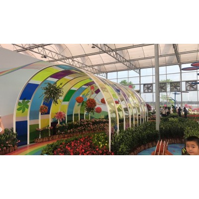 立体英文双喜字美陈装饰小品浪漫婚庆宴会背景舞台橱窗道具拍照区图2