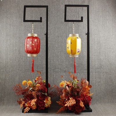 新款婚庆道具灯笼路引婚礼舞台布置中国风T台装饰摆件中式路引图2