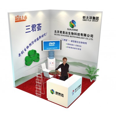 北京一凡展会简易展台展览展位搭建展会标准展板标摊展架制作设计图4