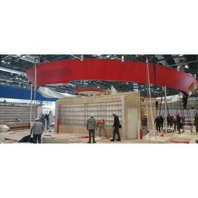 展柜 展台 展架 展览 特装 背景板 展台设计 展台搭建 展台搭建图2