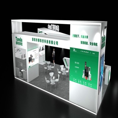 展会展台设计搭建展览展会布展展柜制作工厂站式服务一条龙服务商图2