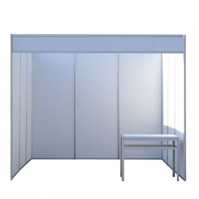 工厂直供八棱柱铝材展会展架3×3标摊展位展柜拆装标摊 展板图5