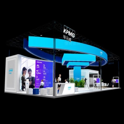 展台设计搭建 展台制作公司 会展制作 南京展台设计 南京布展公司图2