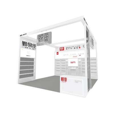 美博会展厅展台设计搭建展会服务展台装修舞台会议活动策划搭建图5