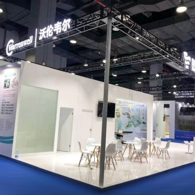 CMEF医疗会展台搭建 展会搭建 医疗展台设计搭建服务图2