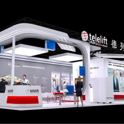 CMEF医疗会展台搭建 展会搭建 医疗展台设计搭建服务图3