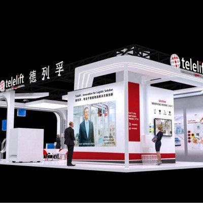 CMEF医疗会展台搭建 展会搭建 医疗展台设计搭建服务图5