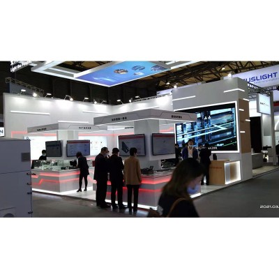 深圳电子展 光电展 科技展台展台搭建特装搭建设计公司制作工厂图2