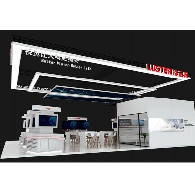 深圳电子展 光电展 科技展台展台搭建特装搭建设计公司制作工厂图3