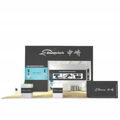 广交会展台设计搭建电子展装修展位设计展台摊位搭建现场展会布置图5