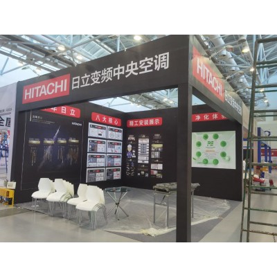 华巨臣茶博会展台设计装修 快速展位设计搭建 深圳展位设计装修图4