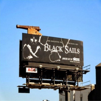 规格多样 立交桥两侧抗腐蚀单面广告牌 设计施工图5