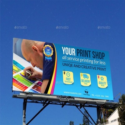 规格多样 立交桥两侧抗腐蚀单面广告牌 设计施工图3