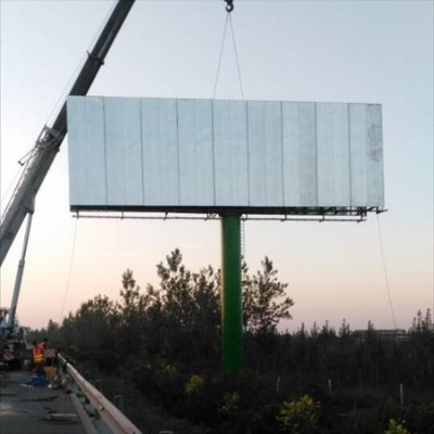 高速公路户外广告塔 多面广告展示广告牌可定制图5