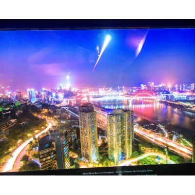 悬挂式定制灯箱背景墙广告牌展示牌 1lm亮度调节画面尺寸图3