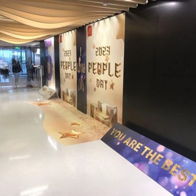 户内写真整体设计 彩色广告宣传定制组装国标完善售后澳达品牌图2