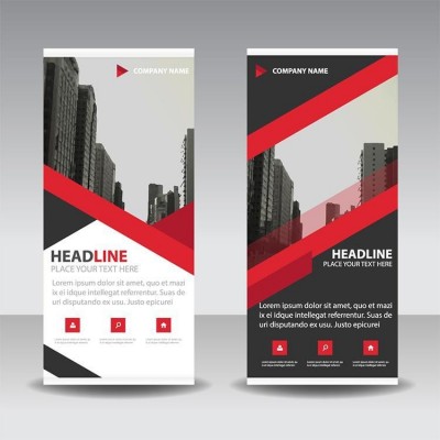 广电通信广告/展览器材 易拉宝 X架防风展架拉网快幕秀图2