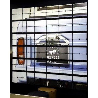 天一印象 标识导视系统 商业美陈机械矩阵翻牌屏动态翻页屏 制作优良图4