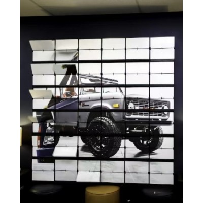 天一印象 标识导视系统 商业美陈机械矩阵翻牌屏动态翻页屏 制作优良图5