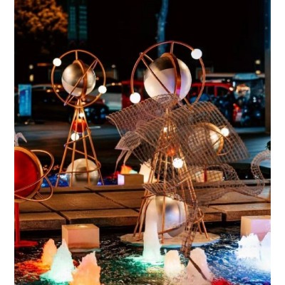 天一印象 2025新春商业综合美陈装饰制作 蛇年设计布置 接受定制图5