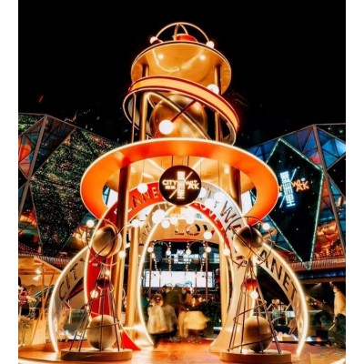 天一印象 2025新春商业综合美陈装饰制作 蛇年设计布置 接受定制图3