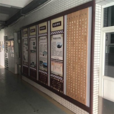 兰州特色校园文化宣传墙来图定做 各种规则形状都可做 金雨来图3