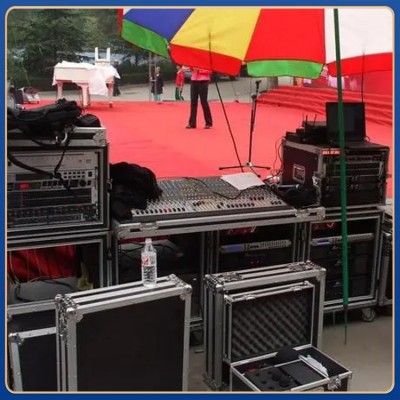 帝诚 展台设计搭建公司 灯光音响全设备租赁 一站式服务图5